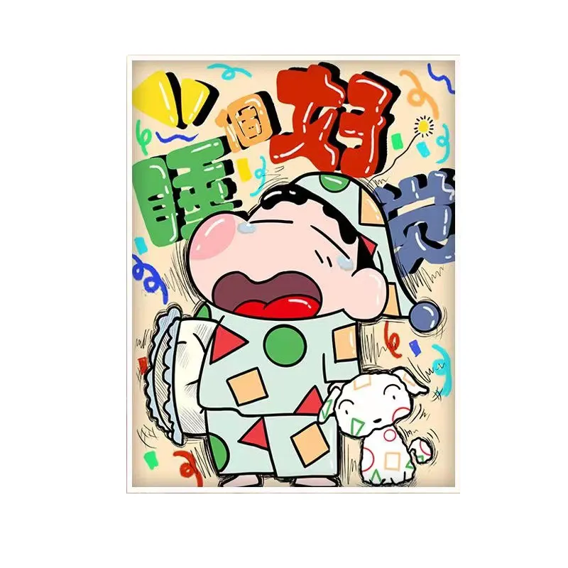 Cheapest DIY hand painted children cartoon cotton canvas drawing painting canvas frame