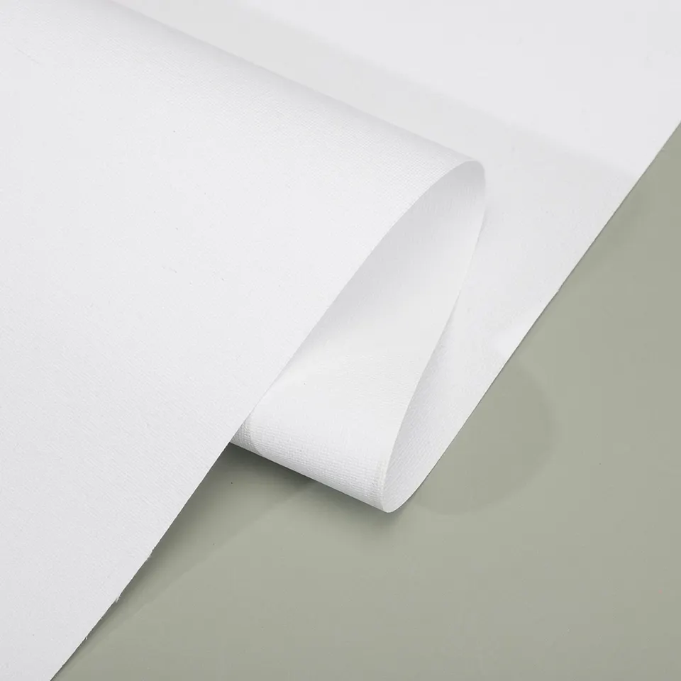 Manufacturer hand painted white stretched cotton drawing painting canvas for painting art