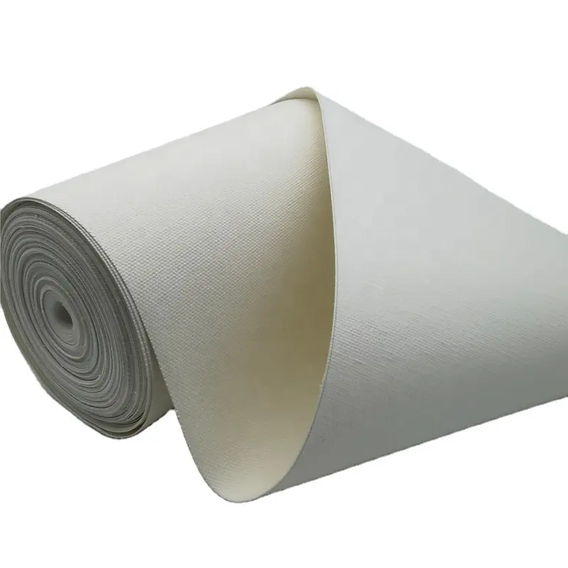 380gsm raw white polyester cotton blank Eco-solvent digital printing canvas roll