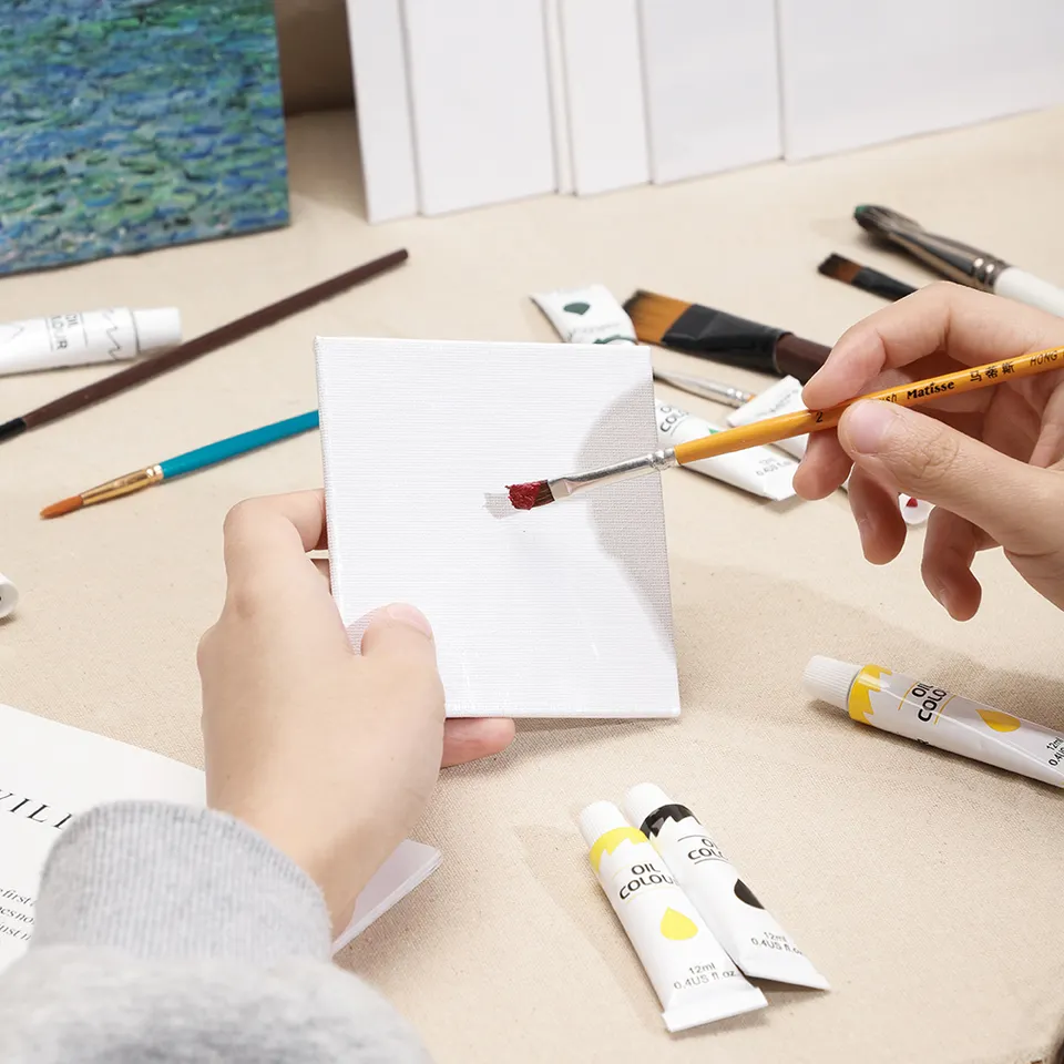 Wholesale Stretched Artist Canvases Blank Art Drawing Canvas Boards For Painting