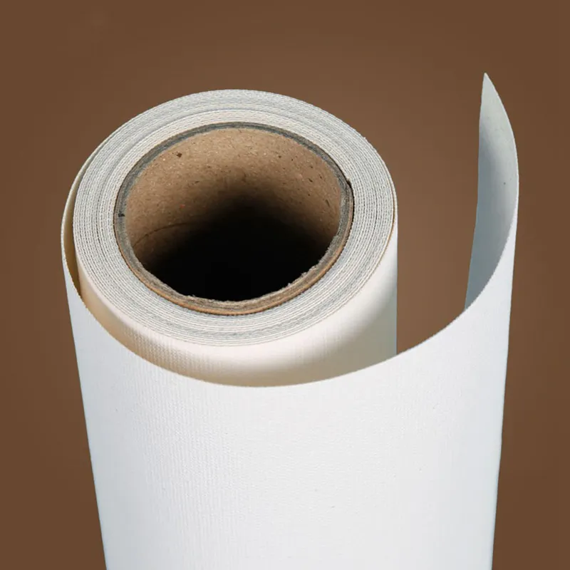 380gsm Bleached White Cotton Water-based Matte Photo Cloth Oil Acrylic Painting Canvas