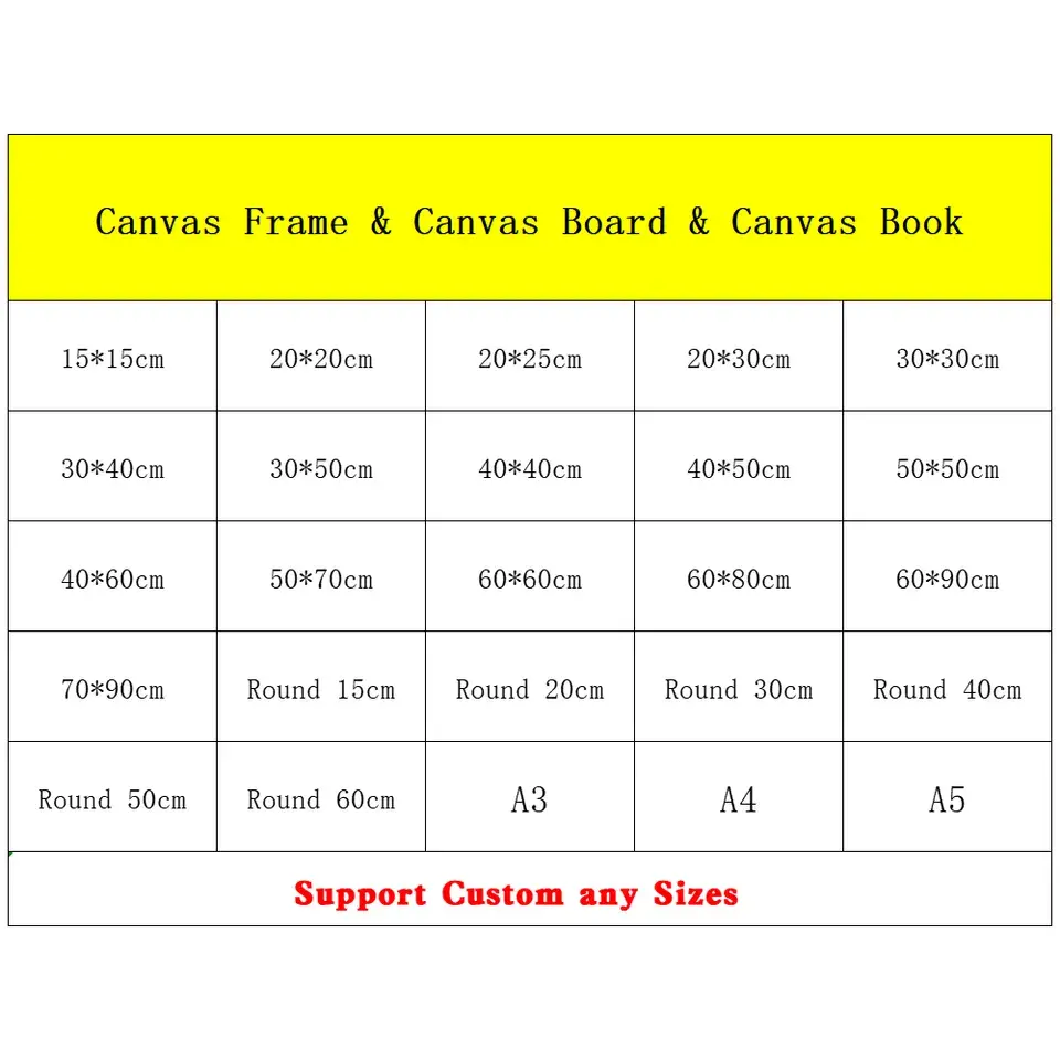 Wholesale Stretched Artist Canvases Blank Art Drawing Canvas Boards For Painting
