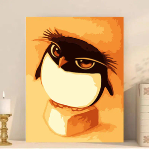 DIY drawing oil painting hand painted cartoon square canvas drawing board