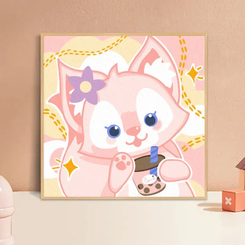 wholesale DIY hand painted oil painting canvas drawing board frame for painting