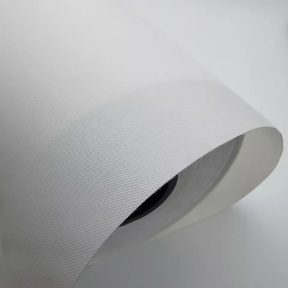 BYB Manufacturer 230-250G GSM Eco-solvent Matte Polyester Blank Canvas Roll for Inkjet Printing6*3