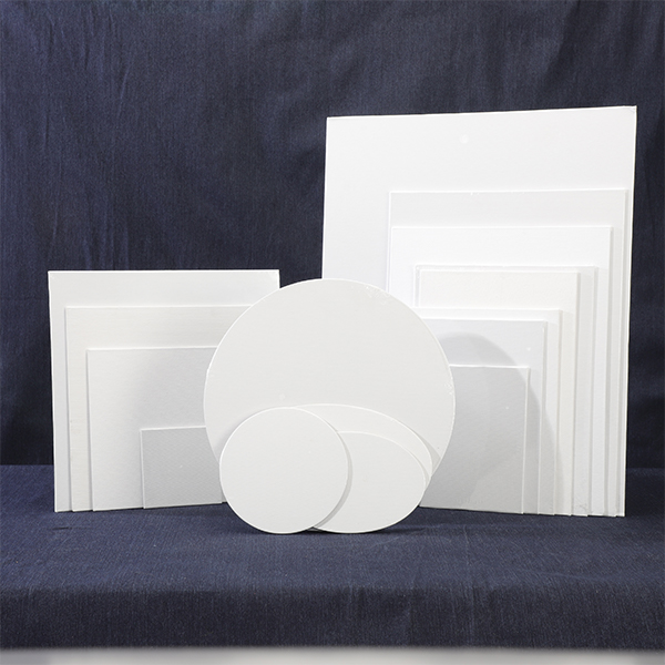 BYB Blank Oil Painting Board White Cotton Linen Coated Oil Canvas Painting Materials